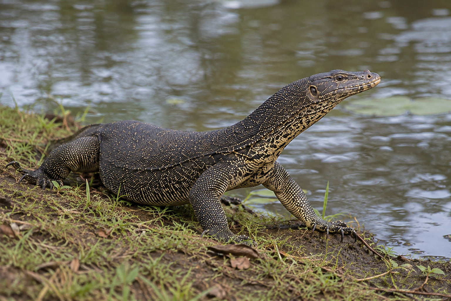 Asian Water Monitor, Varanus salvator
